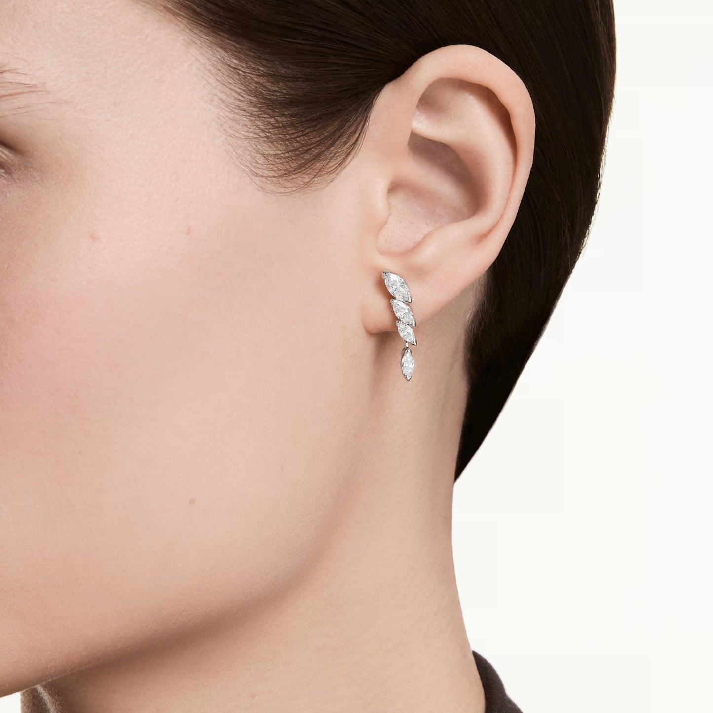 Mesmera Marquise Cut Swarovski Drop Earrings