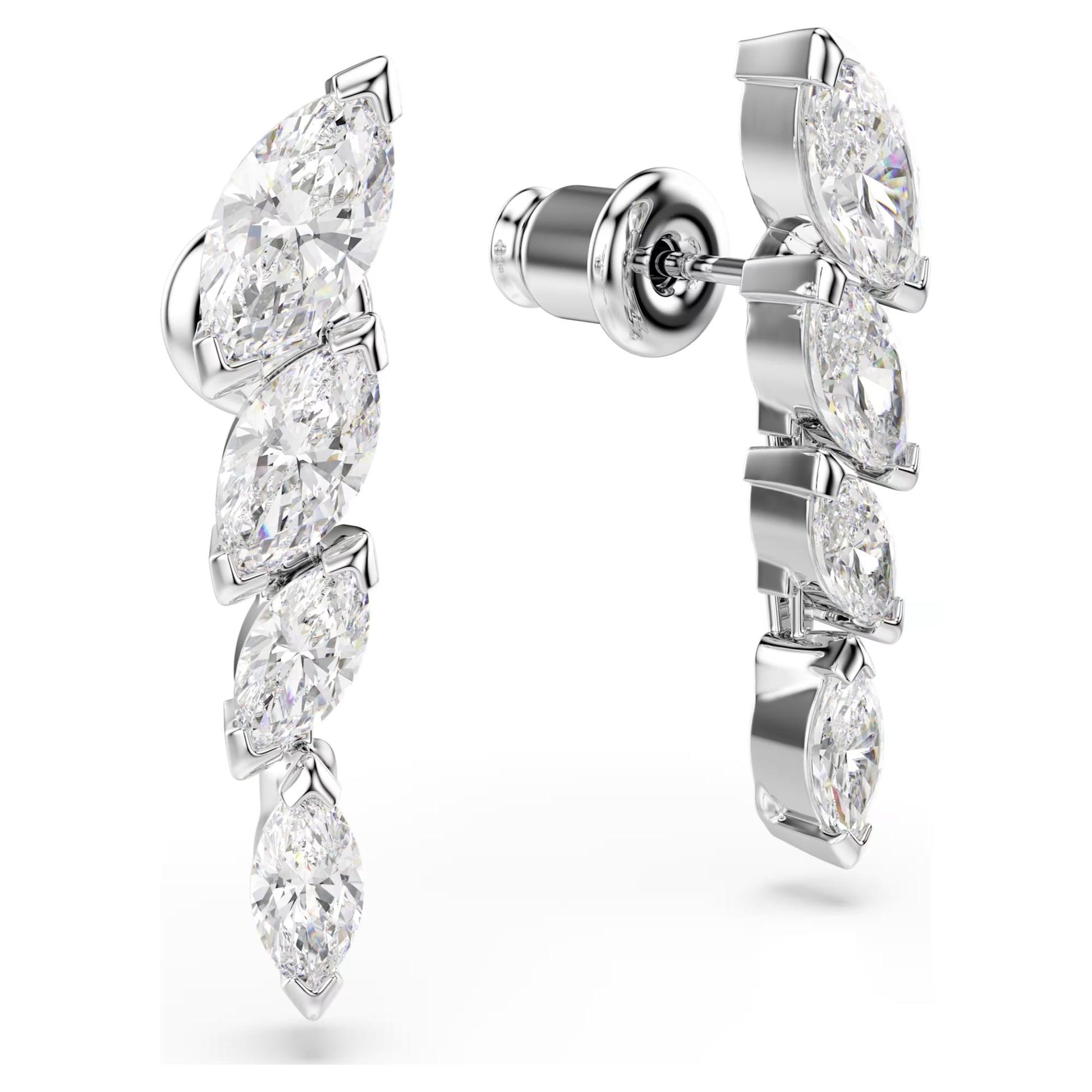 Mesmera Marquise Cut Swarovski Drop Earrings