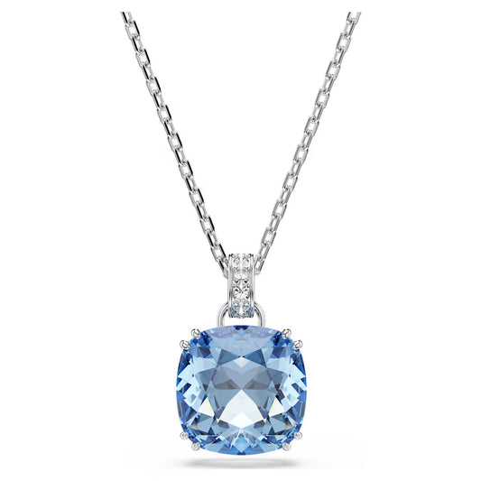 Millenia Blue Cushion Cut Swarovski Pendant