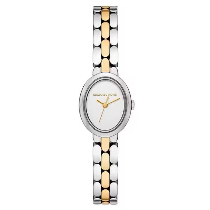 Michael Kors Mini Maude Ladies Two-Tone Stainless Steel Watch