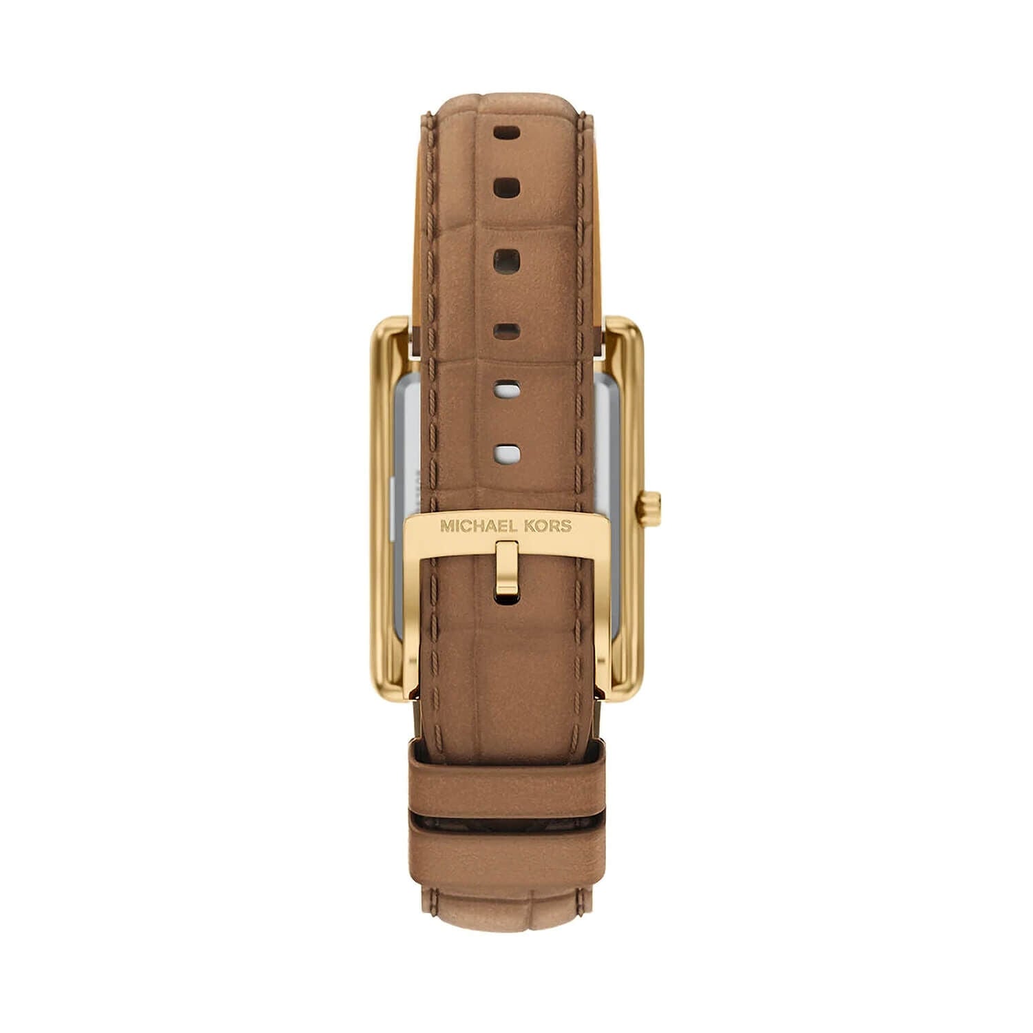 MK ESSEX LADIES BROWN LEATHER WATCH