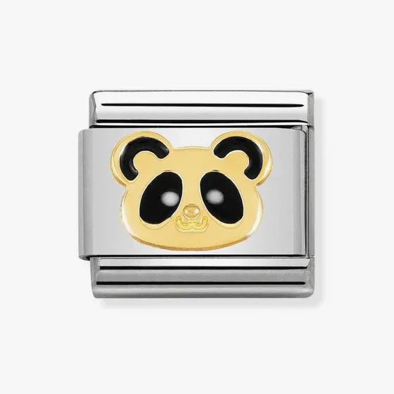 Nomination Classic Gold Panda Charm