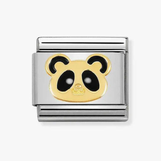 Nomination Classic Gold Panda Charm