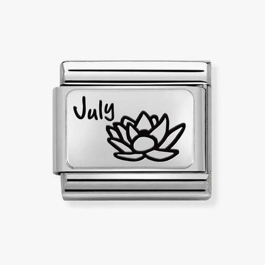 NOMINATION COMPOSABLE CLASSIC LINK, JULY FLOWER