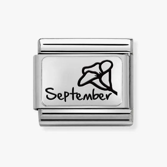 Nomination Composable Classic Link, SEPTEMBER Flower charm