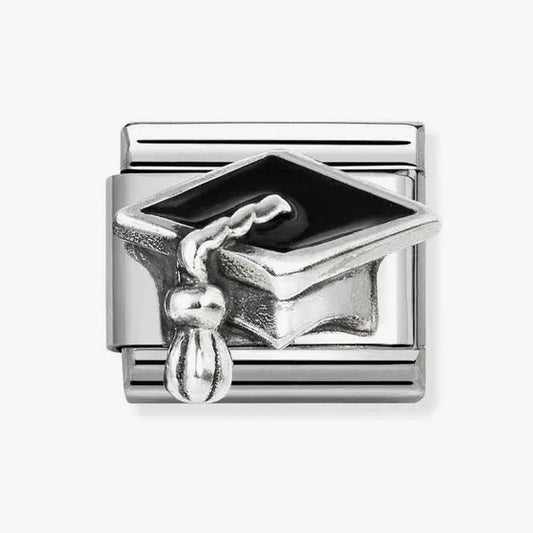 Nomination Composable Classic Link, Graduation Hat charm