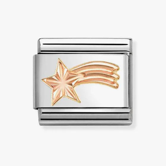 Nomination Classic Rose Gold Comet Star Charm