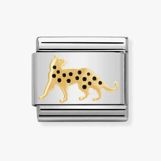 NOMINATION COMPOSABLE CLASSIC LINK LEOPARD CHARM