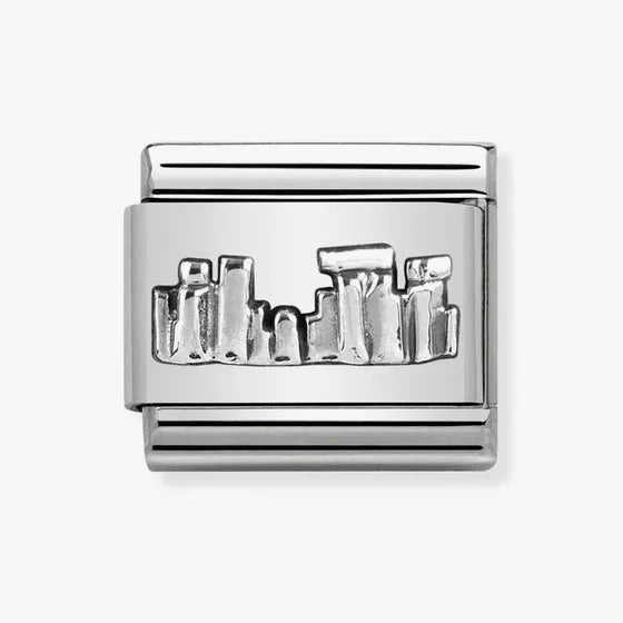 Nomination Composable Classic Link Stonehenge silver charm