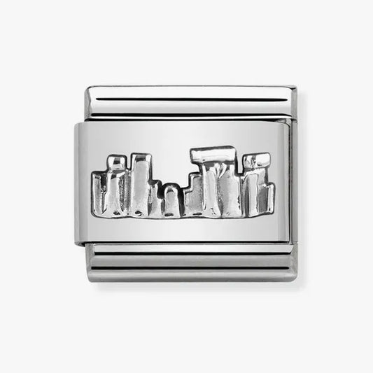 Nomination Composable Classic Link Stonehenge silver charm