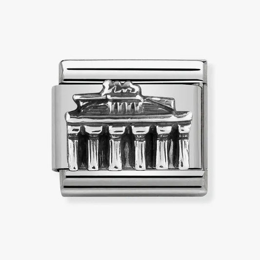 nomination Composable Classic Link Brandenburg Gate in silver charm