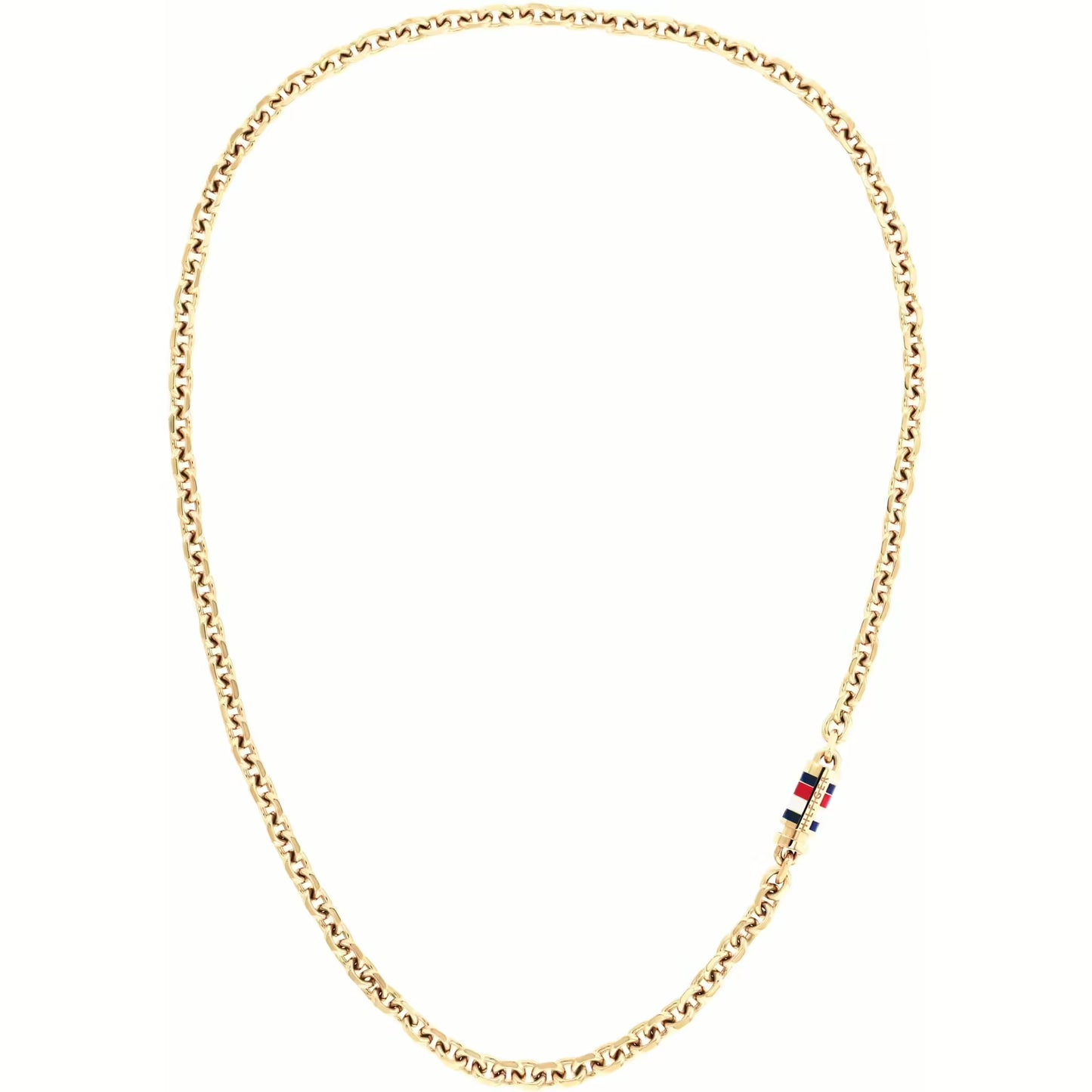 TOMMY HILFIGER GOLD STEEL CHAIN