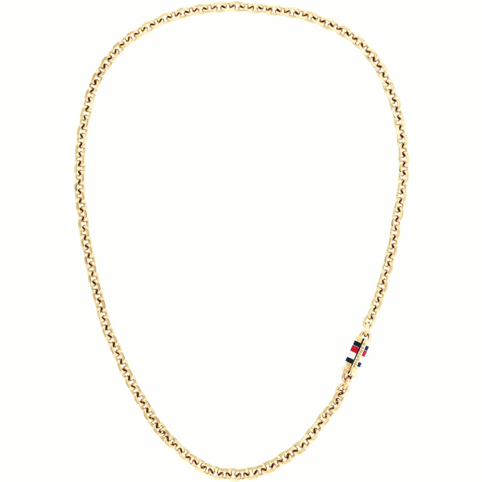 TOMMY HILFIGER GOLD STEEL CHAIN