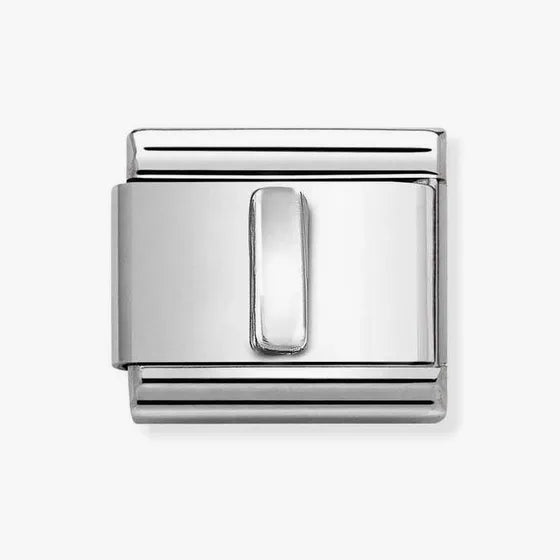 COMPOSABLE CLASSIC LINK LETTER I SILVER NOMINATION CHARM