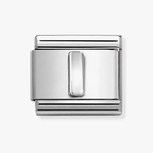COMPOSABLE CLASSIC LINK LETTER I SILVER NOMINATION CHARM