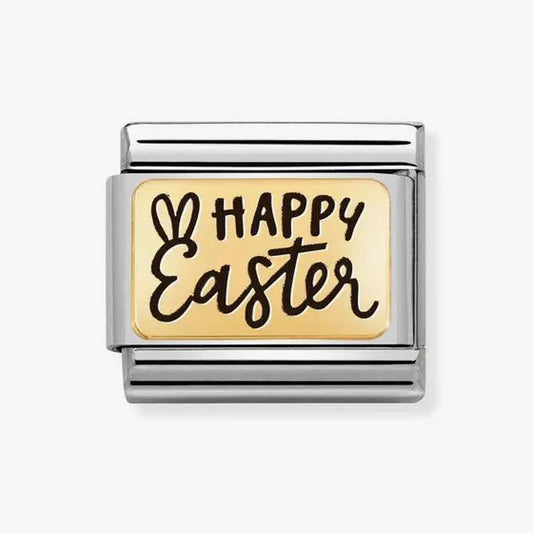 Nomination Classic Gold Happy Easter Charm