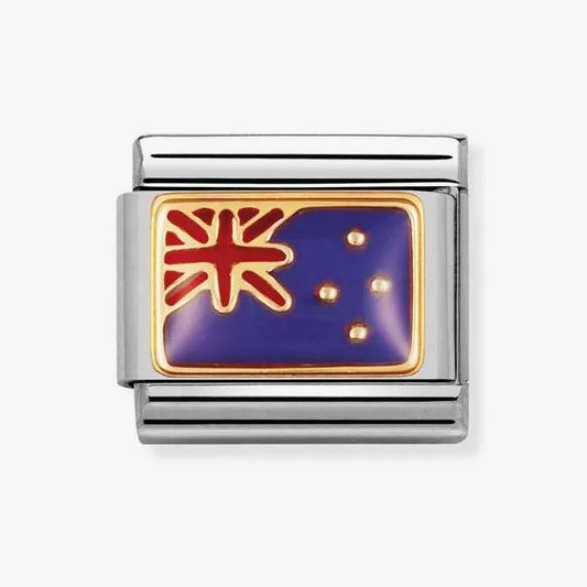 NOMINATION COMPOSABLE CLASSIC LINK NEW ZEALAND IN ENAMEL CHARM