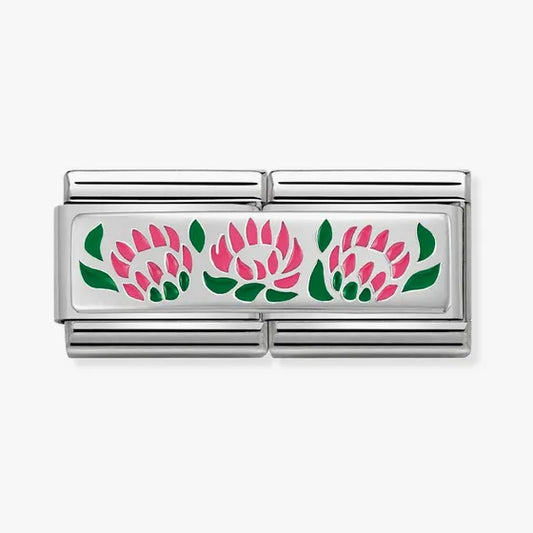 NOMINATION PROTEE FLOWER CHARM