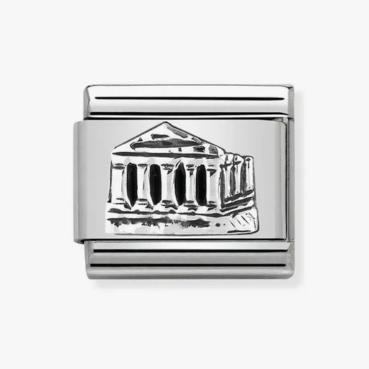 Nomination Composable Classic Link Parthenon silver charm
