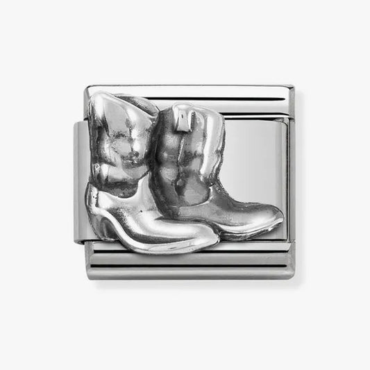 Nomination Classic Silver Boots Charm