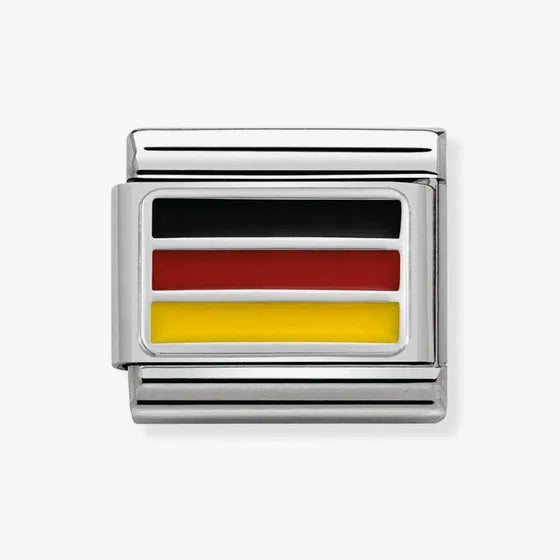 Nomination Classic Silver Germany Flag Charm