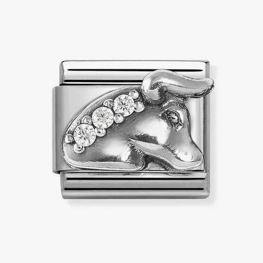 Nomination Classic Silver Taurus Charm