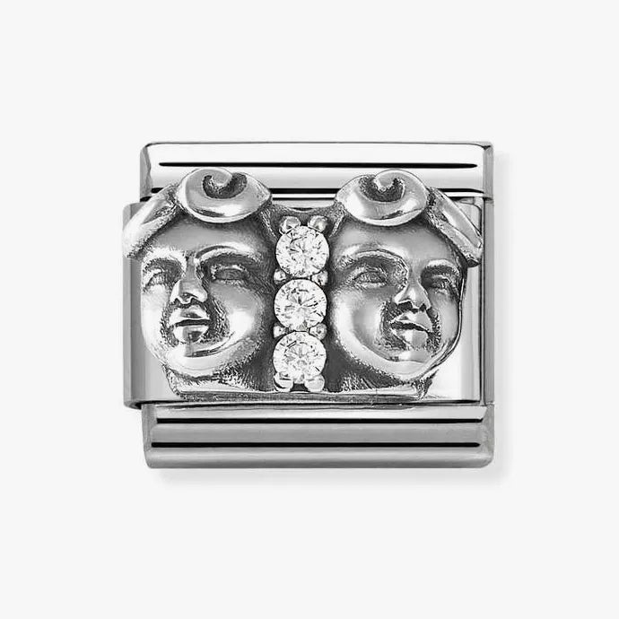 Gemini Classic Silver Nomination Charm