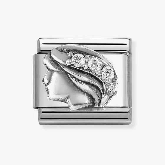 Nomination Classic Silver Virgo Charm