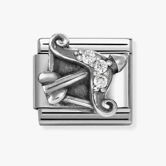 Sagittarius Classic Silver Nomination Charm