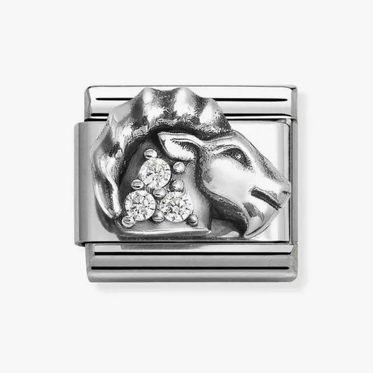 Nomination Classic Silver Capricorn Charm