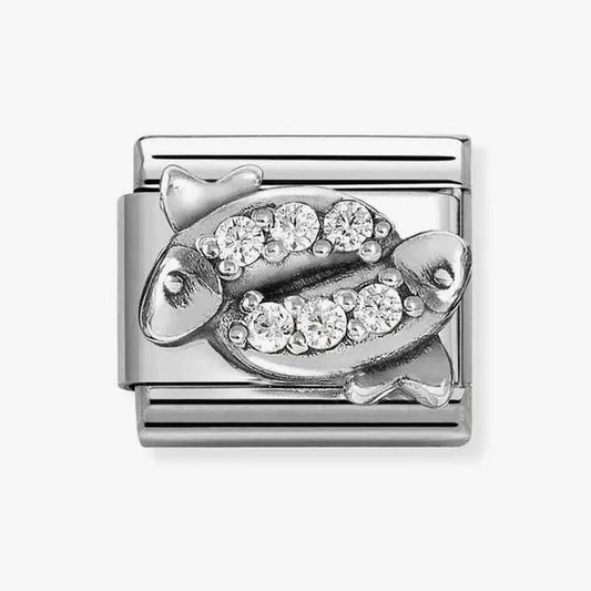 Pisces Classic Silver Nomination Charm