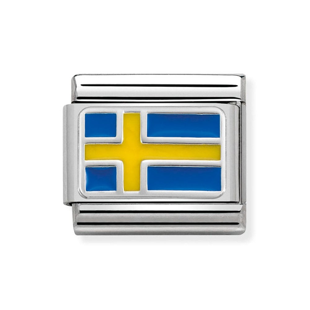 Sweden Flag Nomination Charm