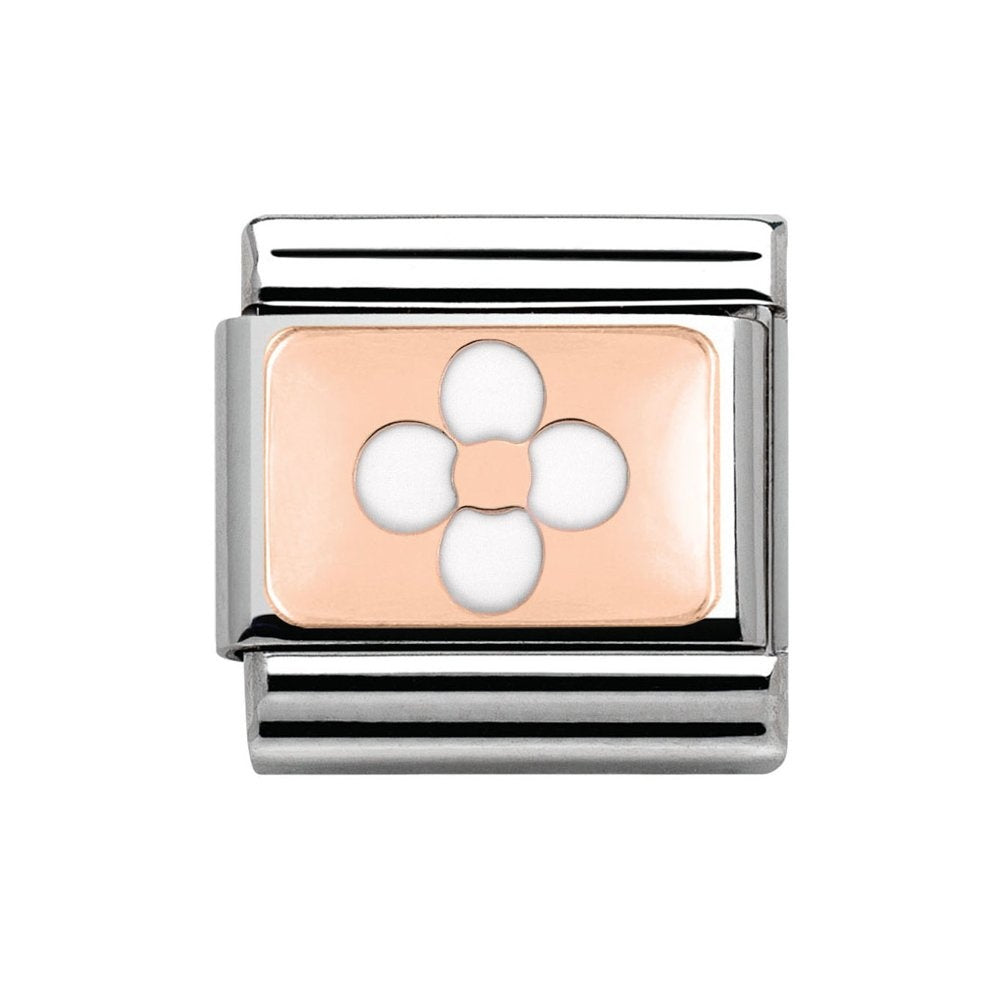 Nomination Rose Gold Flower Charm