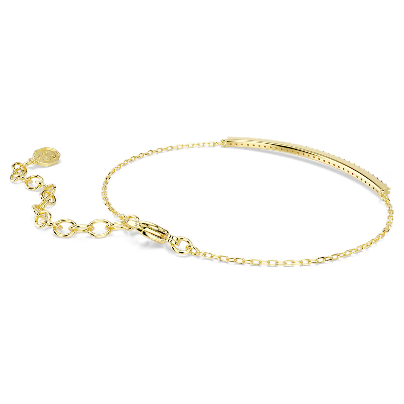 Gold Purple Only Swarovski Bracelet