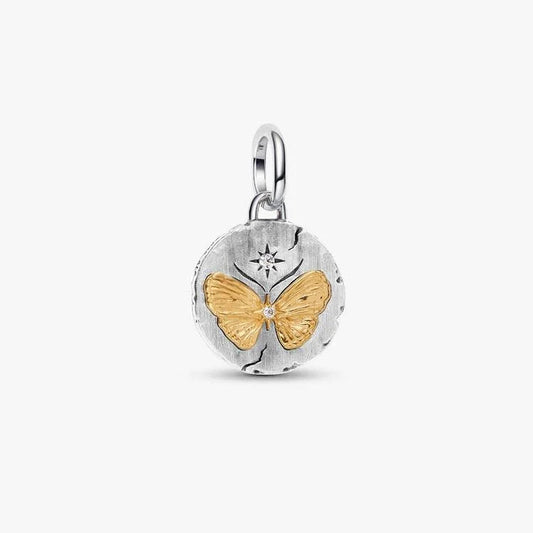 Butterfly Medallion Pandora Charm