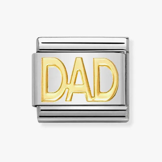 Nomination Classic Gold DAD Charm