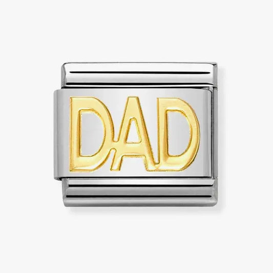 Nomination Classic Gold DAD Charm