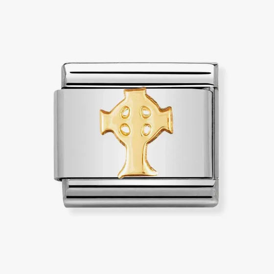 Nomination Classic Gold Celtic Cross Charm