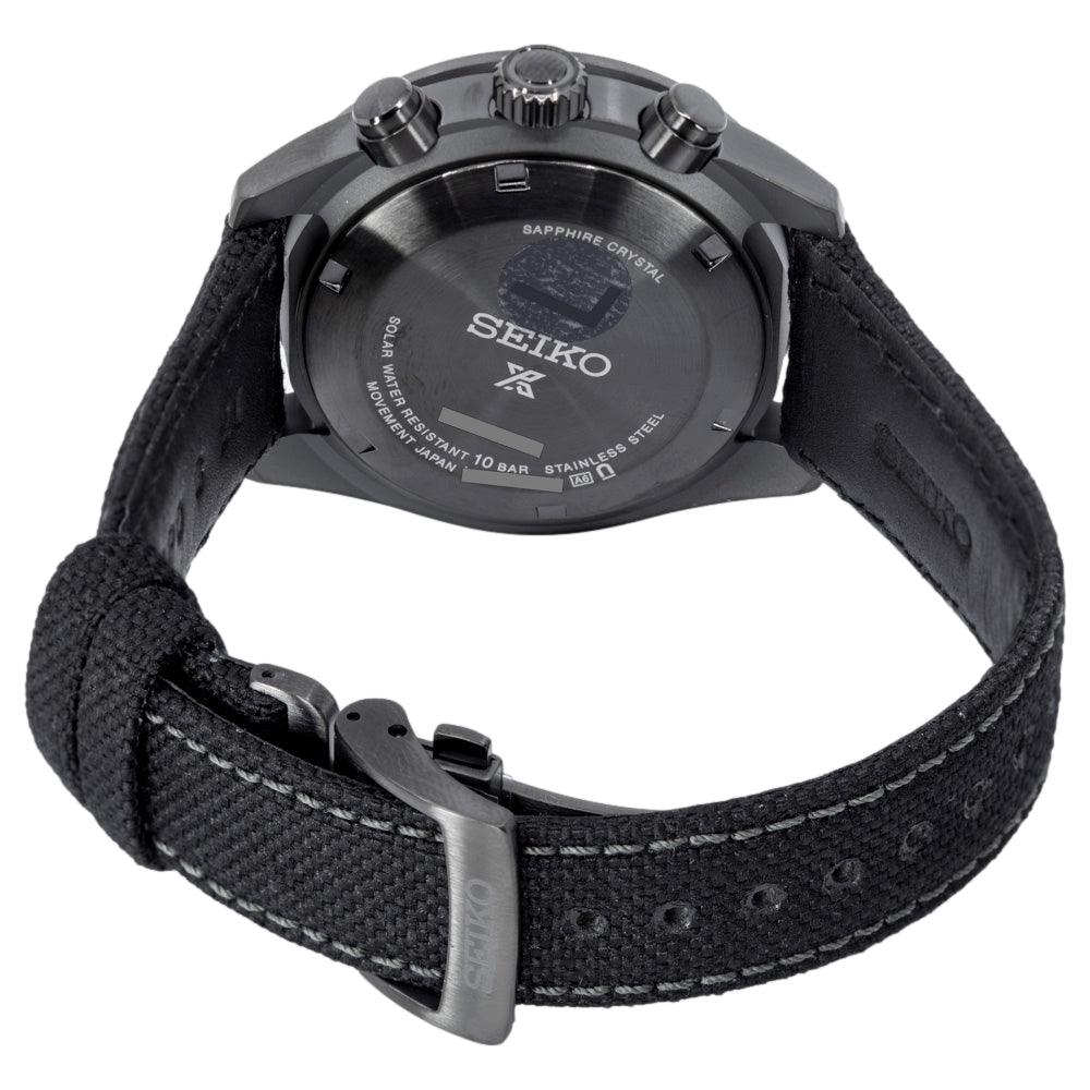 SEIKO PROSPEX BLACK SERIES 'NIGHT VISION' SOLAR WATCH