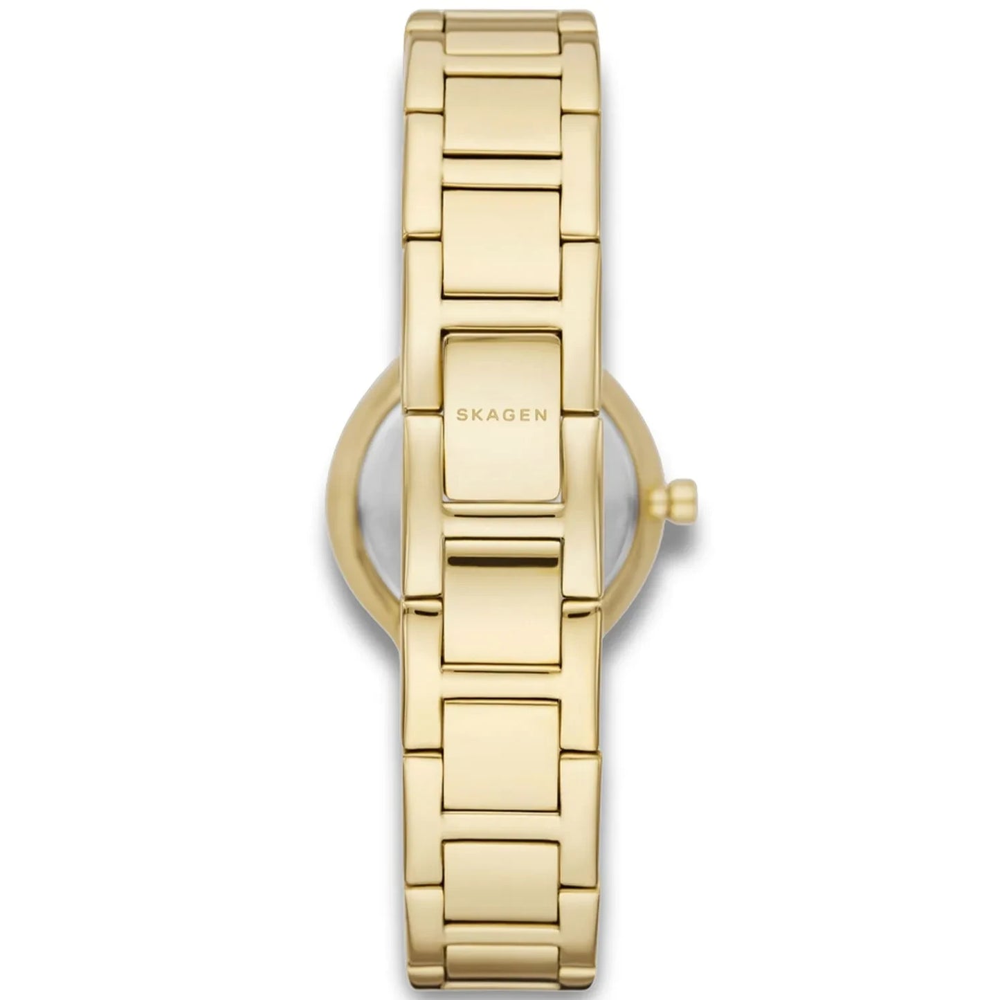 SKAGEN FREJA LILLE LADIES GOLD STAINLESS STEEL WATCH