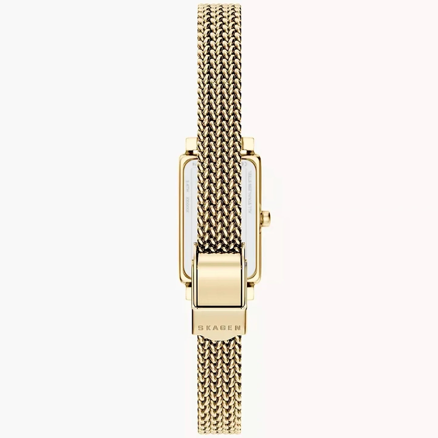 Skagen Hagen Micro Ladies Gold Stainless Steel Watch