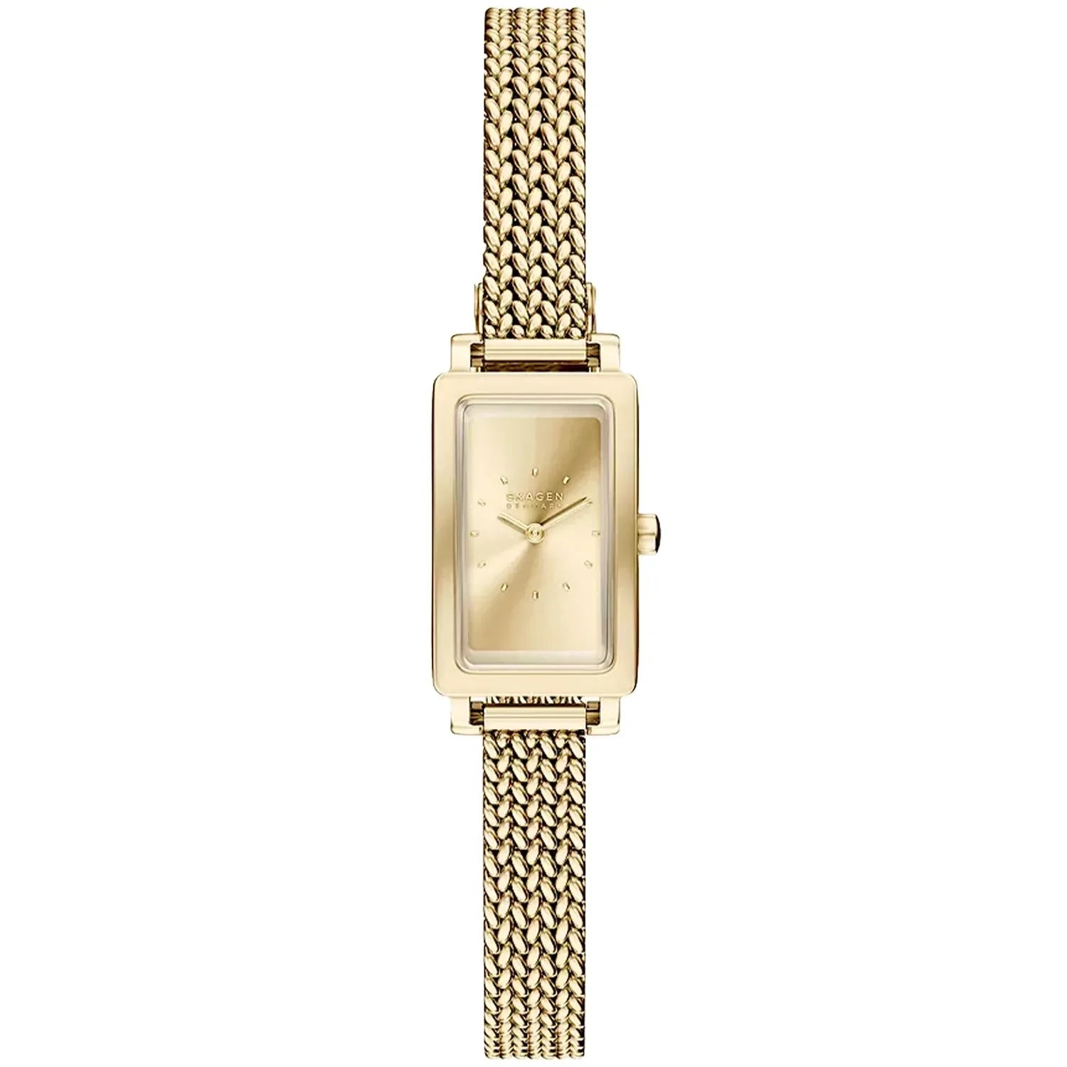 Skagen Hagen Micro Ladies Gold Stainless Steel Watch