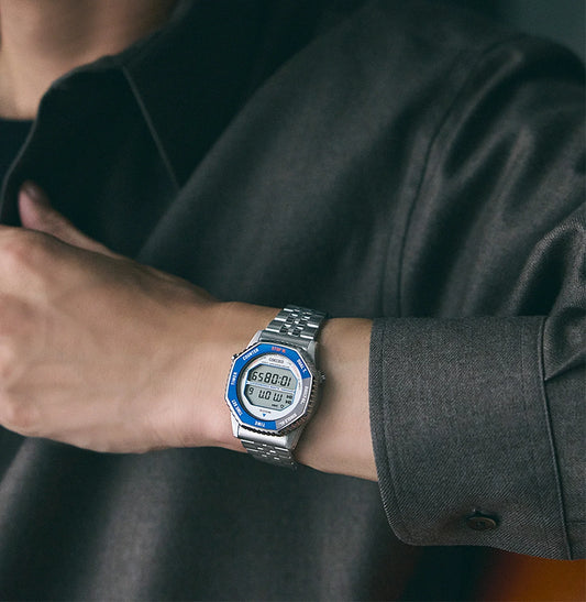 SEIKO BLUE ROTOCALL DIGITAL WATCH