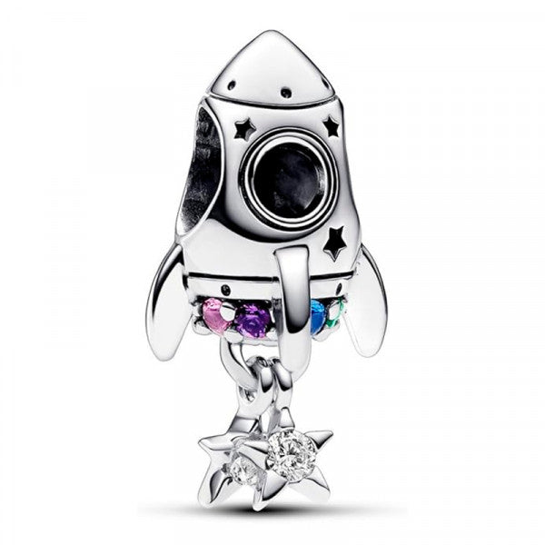 Space Love Rocket Pandora Charm
