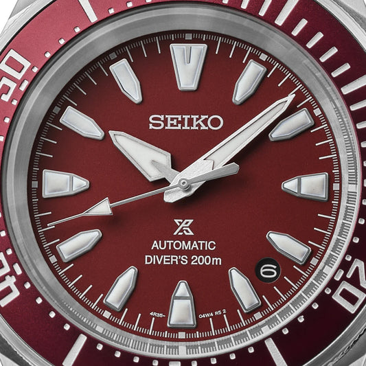 SEIKO PROSPEX RED SHOG-URAI DIVERS WATCH