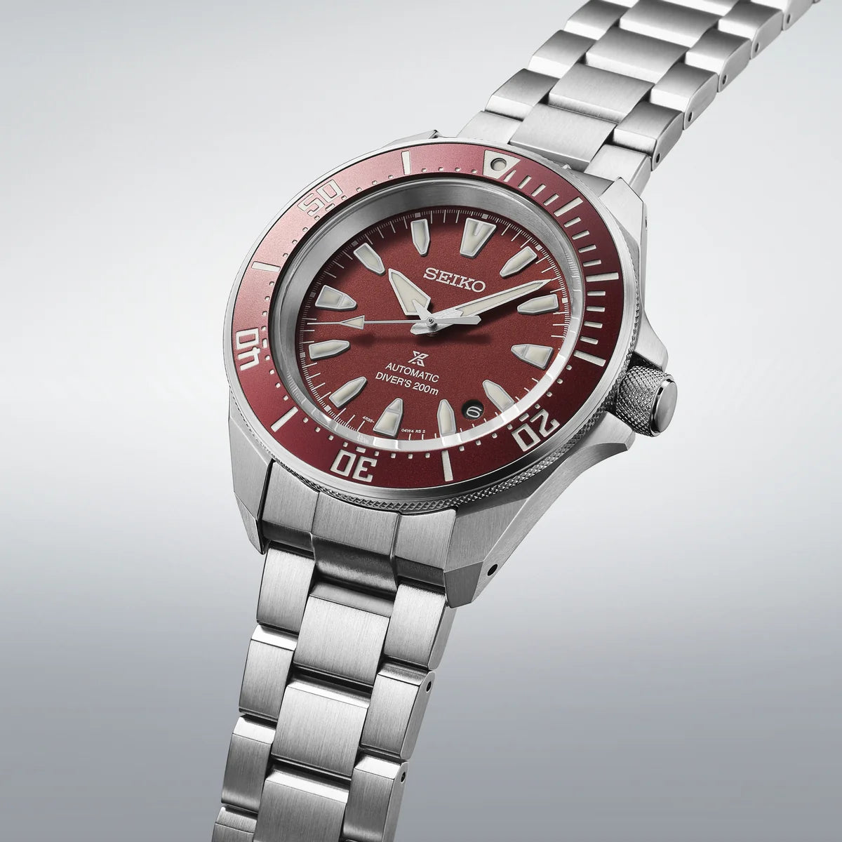 SEIKO PROSPEX RED SHOG-URAI DIVERS WATCH