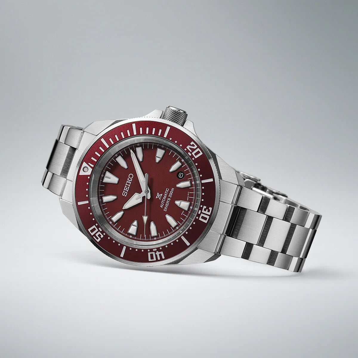 SEIKO PROSPEX RED SHOG-URAI DIVERS WATCH