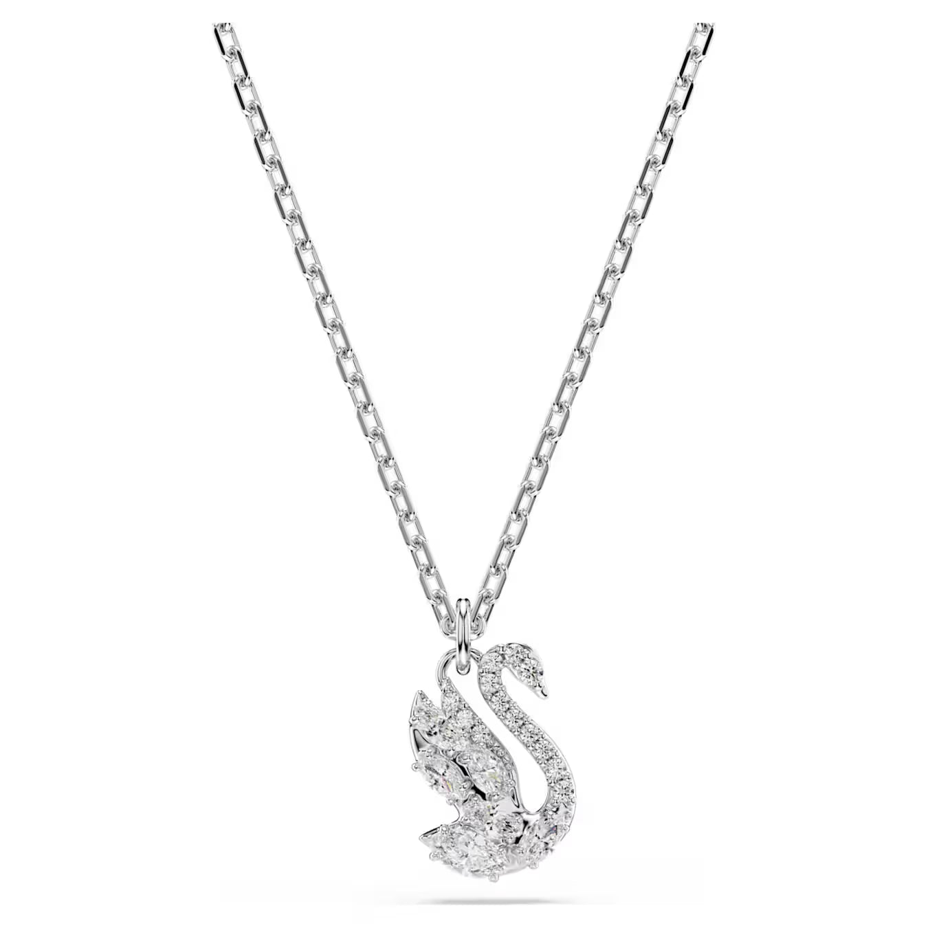 Swan Mixed Cuts Swarovski Pendant