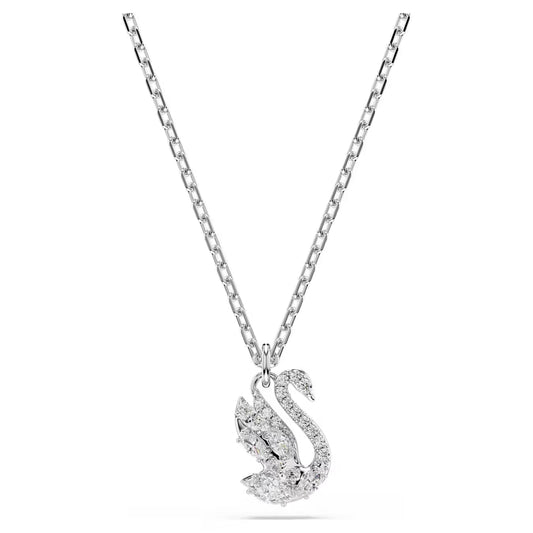Swan Mixed Cuts Swarovski Pendant