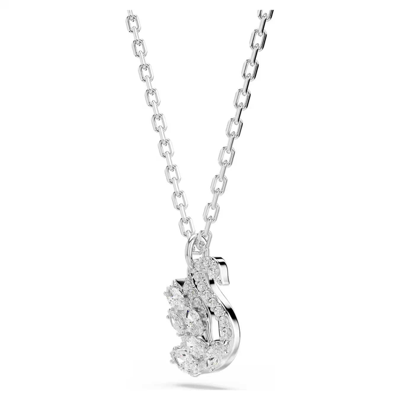 Swan Mixed Cuts Swarovski Pendant